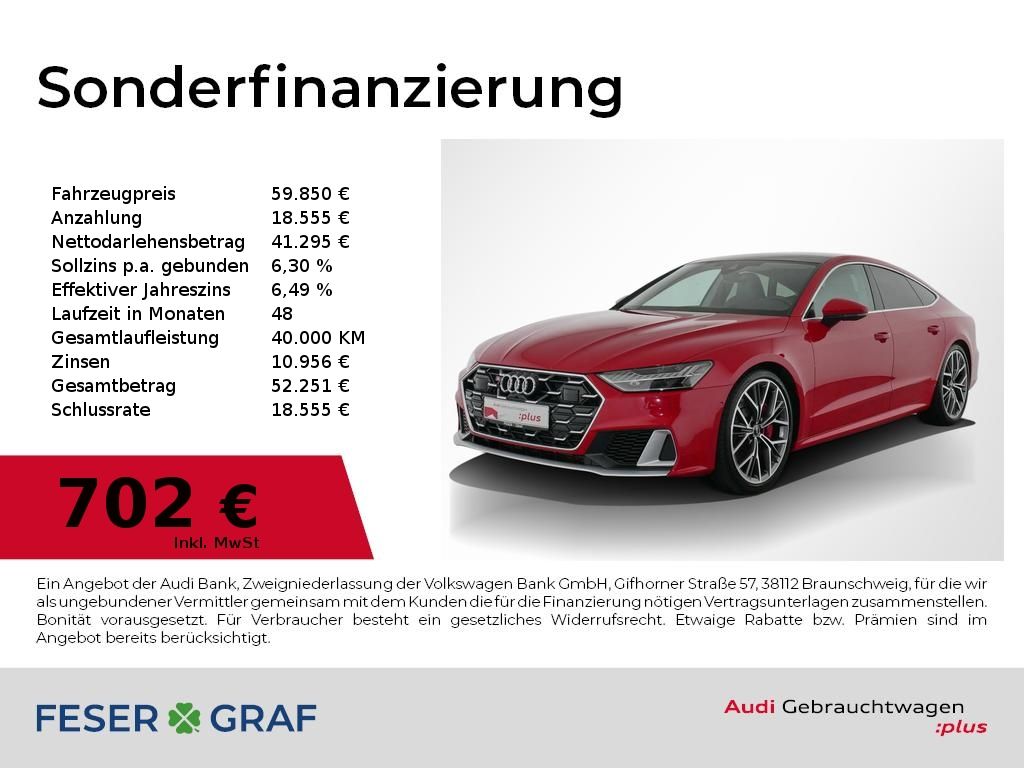 Bild des Angebotes Audi S7 Sportback TDI HDMatrix,B&O,DynamikAllr,HUD,Pa