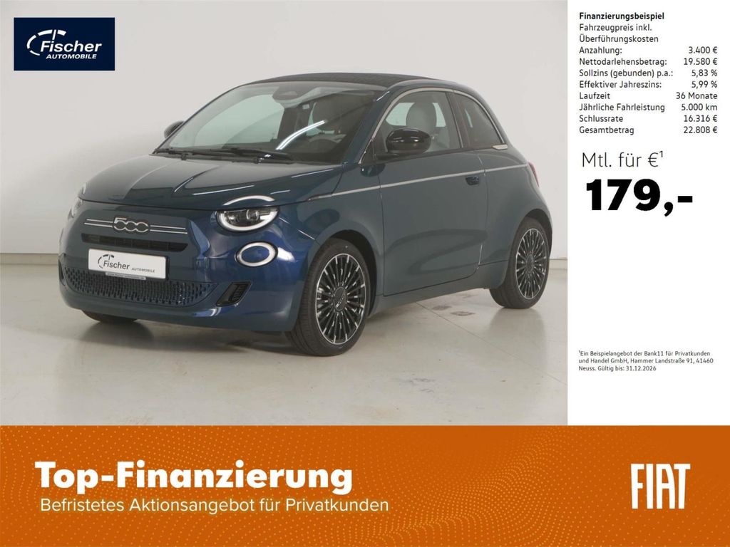 Bild des Angebotes Fiat 500 Hybrid Cabrio 1.0 GSE la Prima
