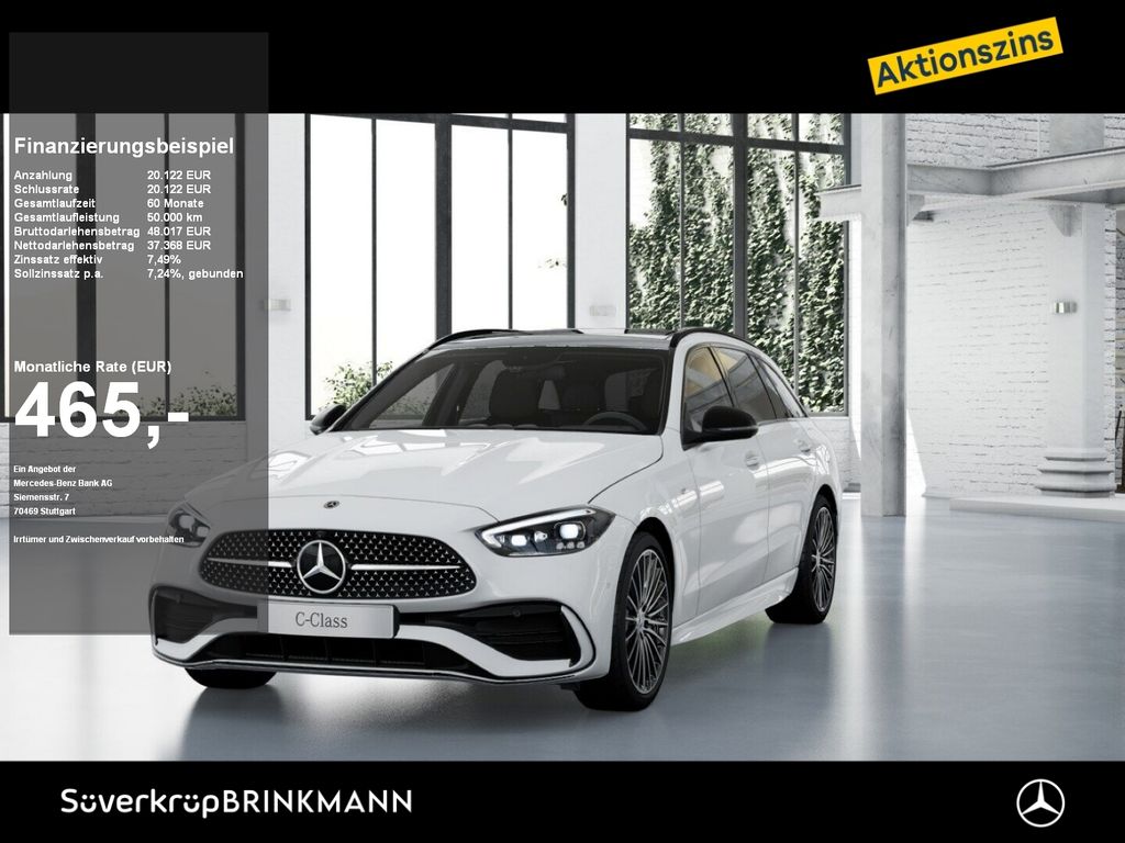 Bild des Angebotes Mercedes-Benz C 300 de T AMG BURM NIGHT MEMO 360 AHK DISTR PDC