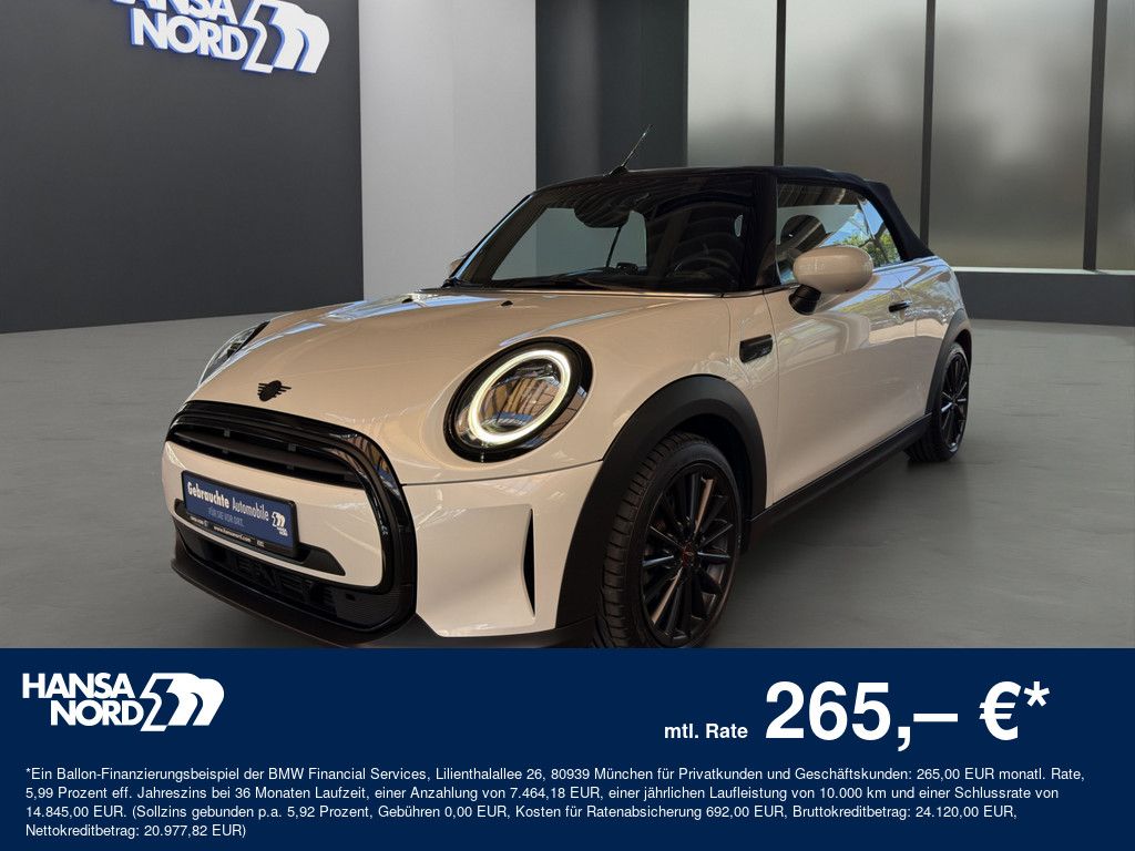 Bild des Angebotes MINI Cooper Cabrio LED NAVI LEDER SPORTSITZ PDC 16"