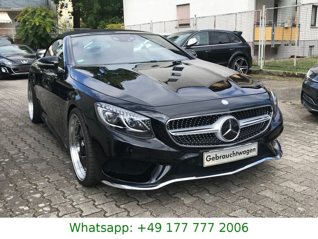 Bild des Angebotes Mercedes-Benz S 500 Cabriolet AMG LINE ACC DEUTSCHES AUTO