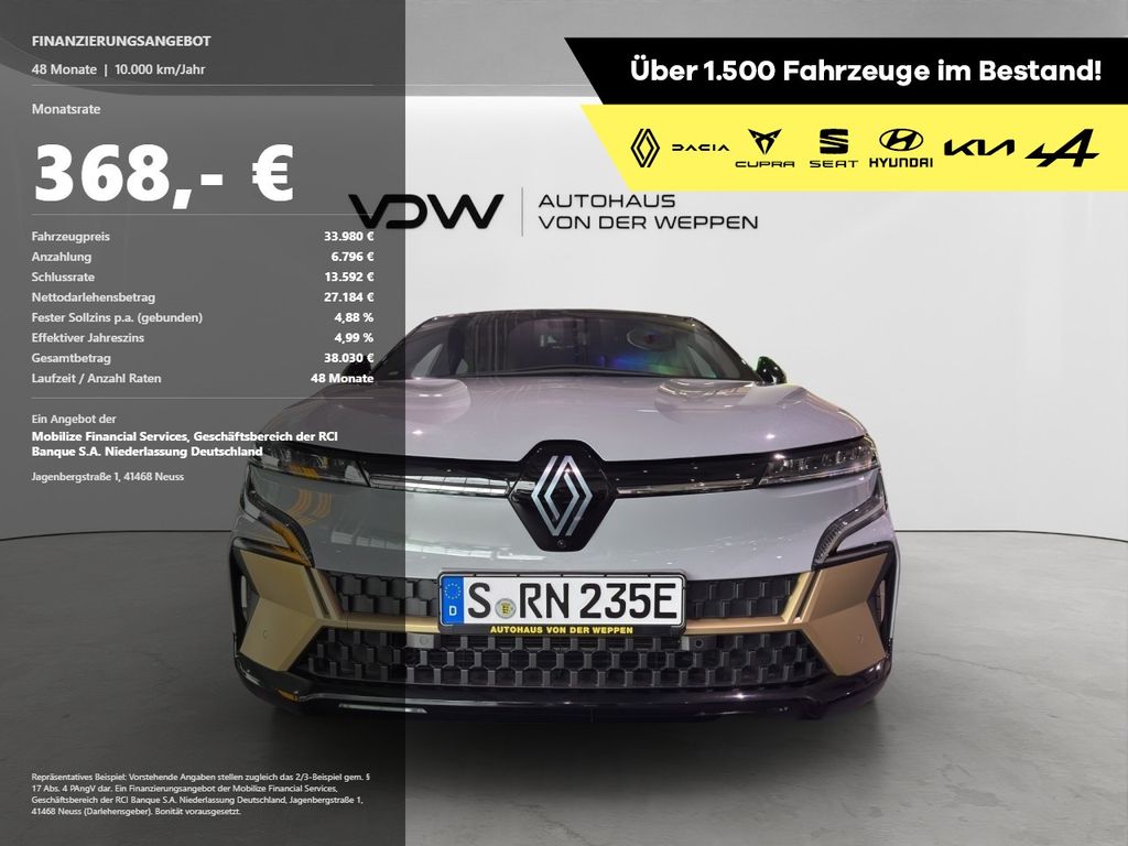 Bild des Angebotes Renault Megane E-Tech EV60 ICONIC Vollausstattung Klima