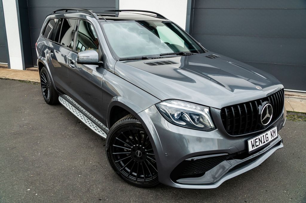 Bild des Angebotes Mercedes-Benz GLS 450 -GLS63 AMG paket/360/H&K/7Sitze/Pano/R21
