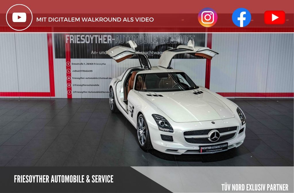 Bild des Angebotes Mercedes-Benz SLS AMG Coupe einzigartige Farbkombi Sammlerfzg