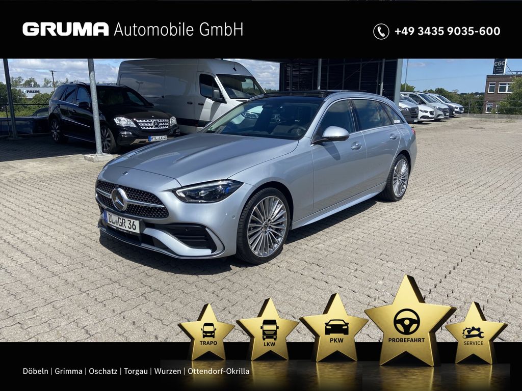 Bild des Angebotes Mercedes-Benz C 300 de T AMG-Premium+AHK+Pano+KeyGo+360+Memory
