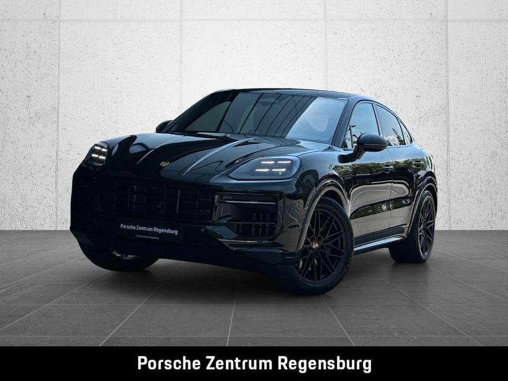 Bild des Angebotes Porsche Cayenne E-Hybrid Coupé Black Edition AHK Sitzbel