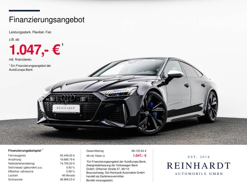 Bild des Angebotes Audi RS7 SPORTBACK BLACK/22Z/LASER/ACC/RS-AGA/KERAMIK