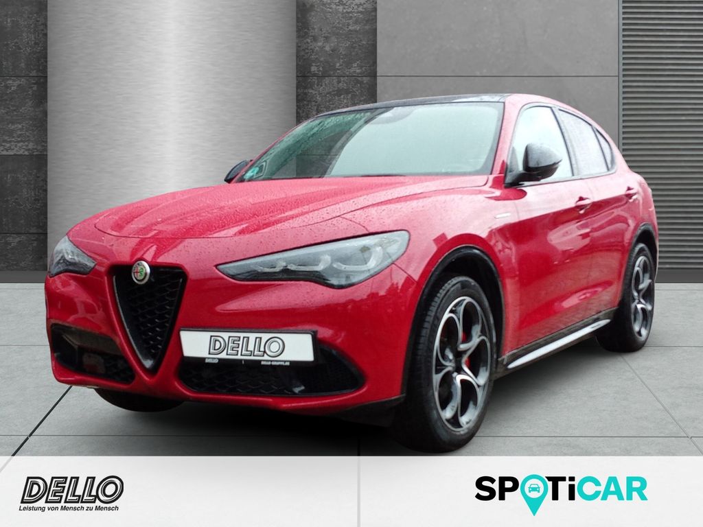 Bild des Angebotes Alfa Romeo Stelvio Veloce Q4 Sportpaket AHK Panodach Navi