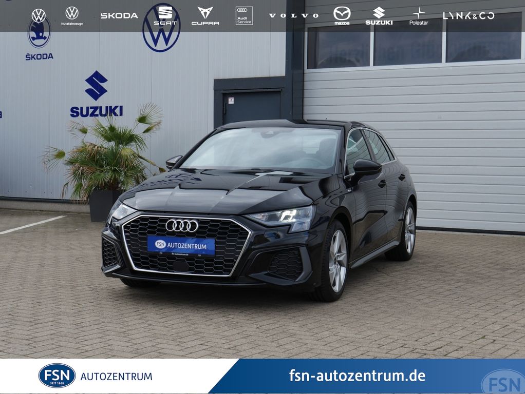 Bild des Angebotes Audi A3 Sportback 1.5 TFSI S line DSG ACC NAVI SITZHZ