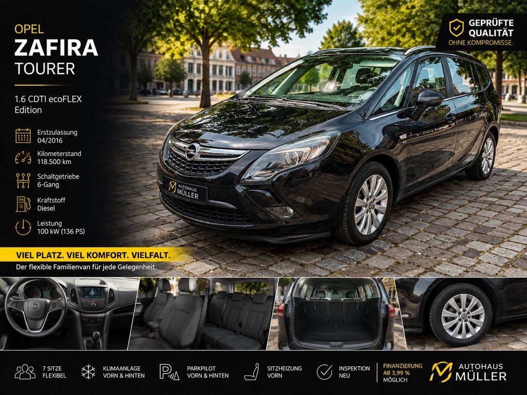 Bild des Angebotes Opel Zafira 1.6 CDTI Drive