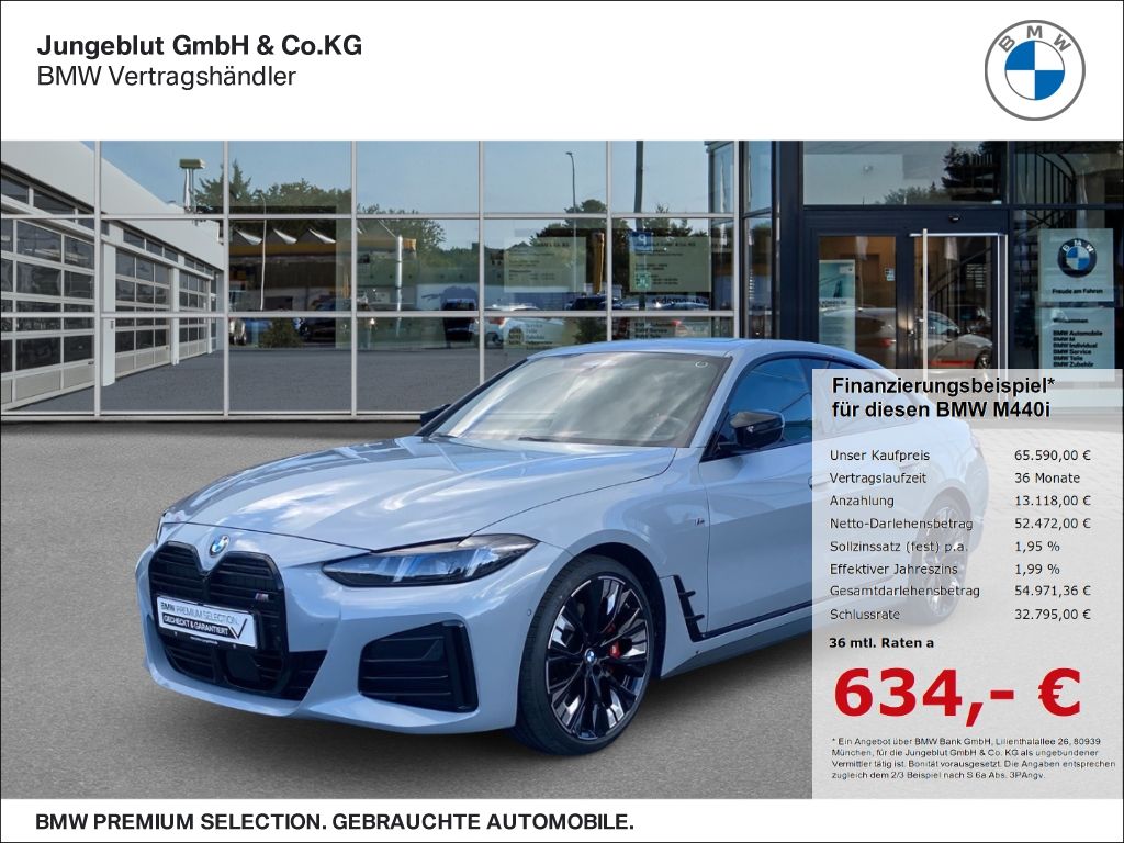 Bild des Angebotes BMW M440i xDrive Gran Coupe M Sport Pro Glasdach/Har
