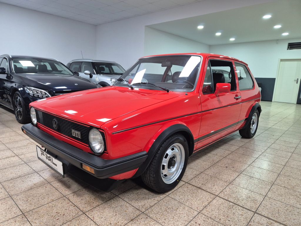 Volkswagen Golf 1 GTI Schiebedach Marsrot original