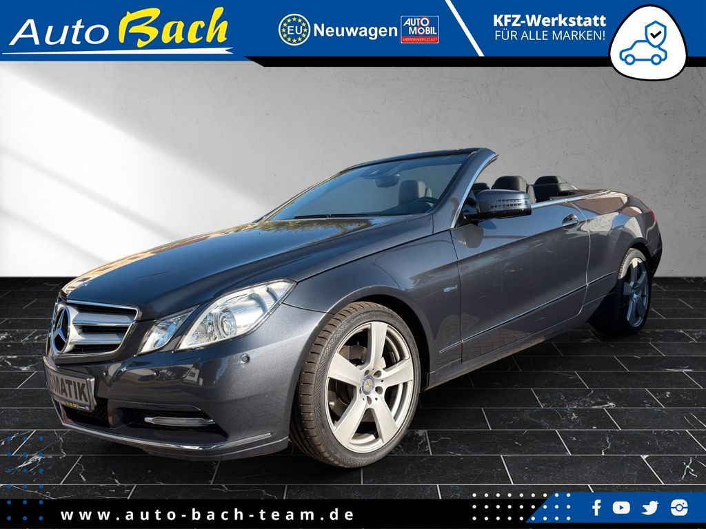 Bild des Angebotes Mercedes-Benz E 250 Cabrio CGI  Aircraft Klimaauto Leder TOP