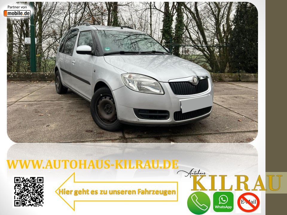 Bild des Angebotes Skoda Roomster Style 1.Hand AHK Klima Sitzheizung