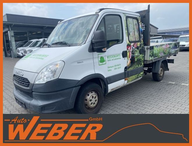 Bild des Angebotes Iveco Daily 29L11 Pritsche DoKa Standheizung AHK 3,3t