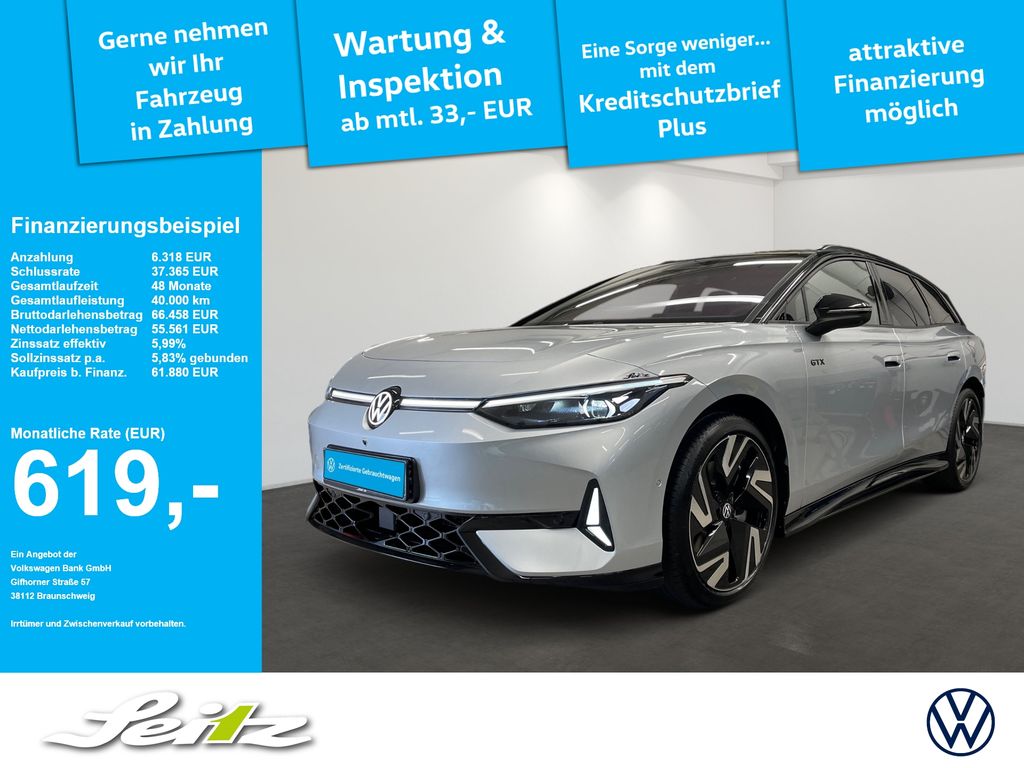 Bild des Angebotes Volkswagen ID.7 Tourer 4M GTX *HEAD-UP*AHK*PANO*HARMAN*MATR