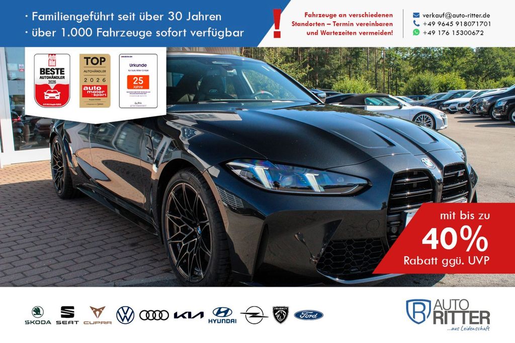 BMW M3 xDrive Competition ACC+Navi+Head-up+CarPla...