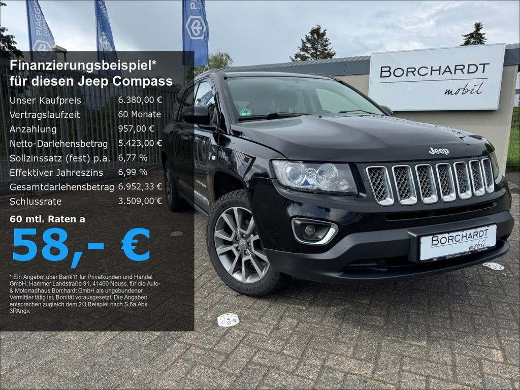 Bild des Angebotes Jeep Compass Limited*2.4*4x4*Anhänger*GAS*Kamera*
