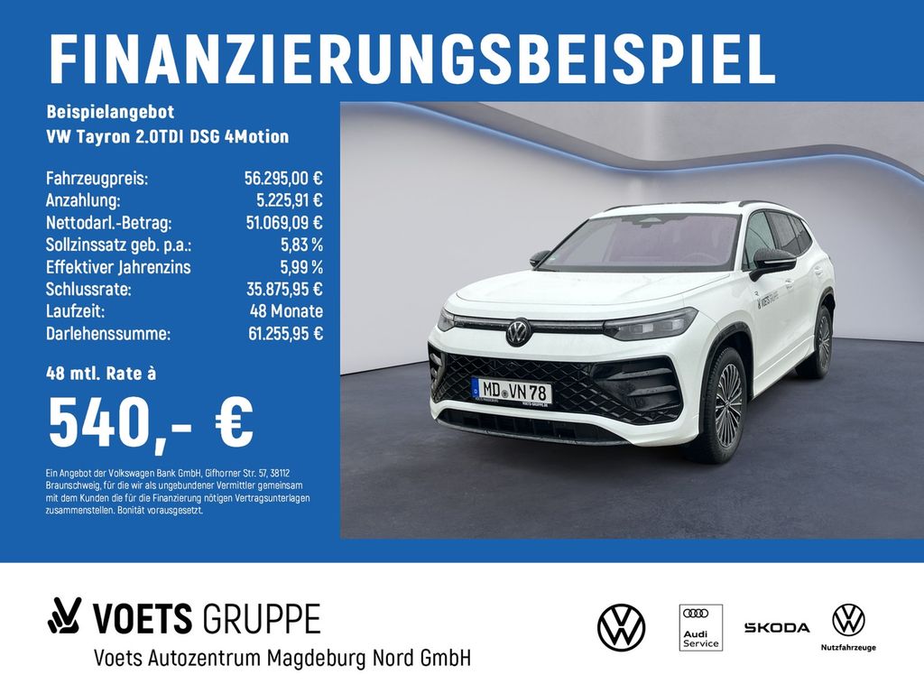 Bild des Angebotes Volkswagen Tayron 2.0TDI DSG 4Motion R-Line MATRIX+NAVI+AHK