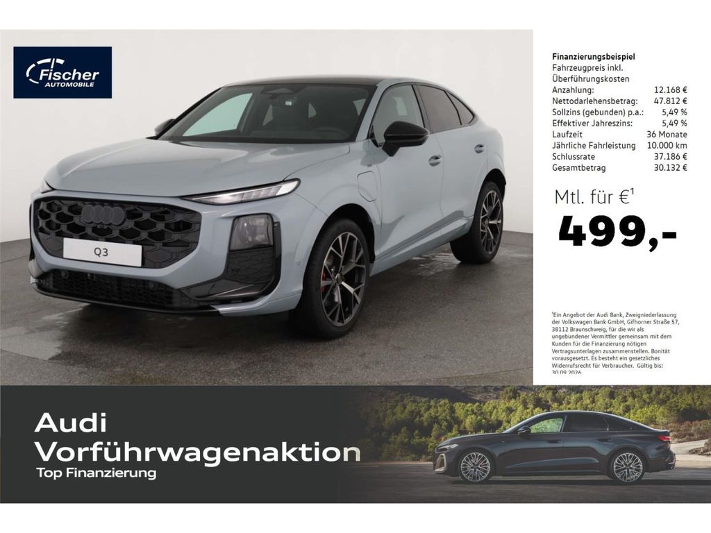 Bild des Angebotes Audi Q3 Sportback e-hybrid S Tronic LP: 73.573,-/Pano