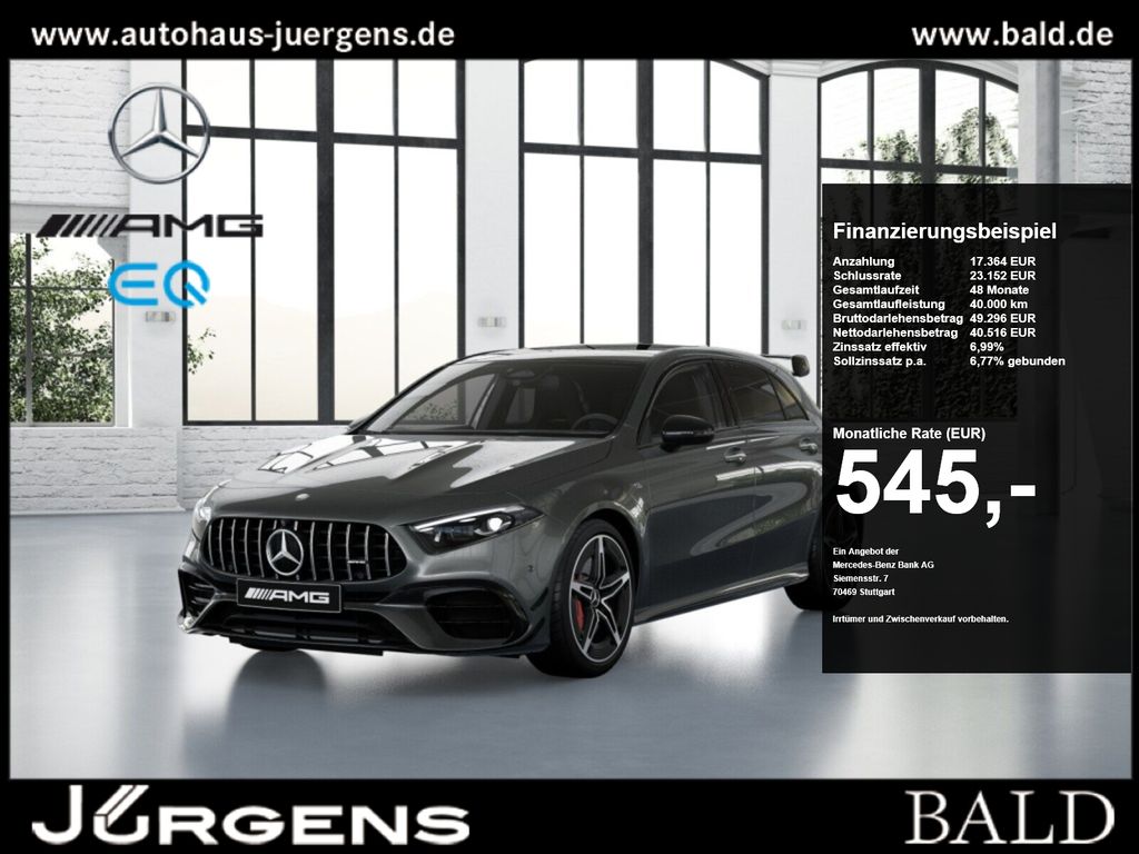 Bild des Angebotes Mercedes-Benz A 45 AMG S 4M+ Premium+/Aero/Pano/Burm/Night/19'