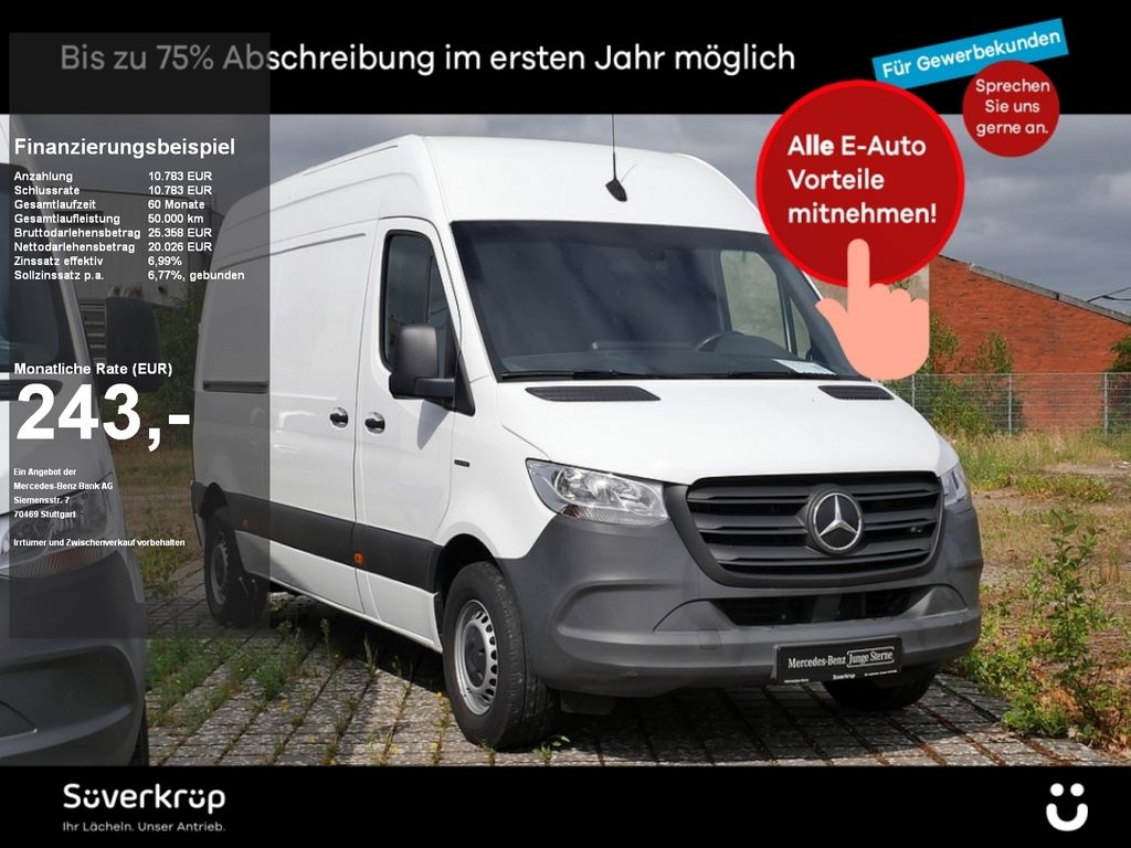Bild des Angebotes Mercedes-Benz eSprinter 312 KASTEN AC/DC L2H2 KLIMA