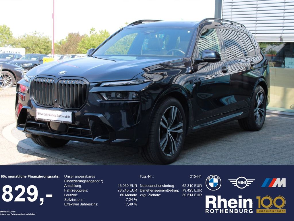 Bild des Angebotes BMW X7 xDrive40d M Sport pro PanoSky Bowers 6-Sitzer