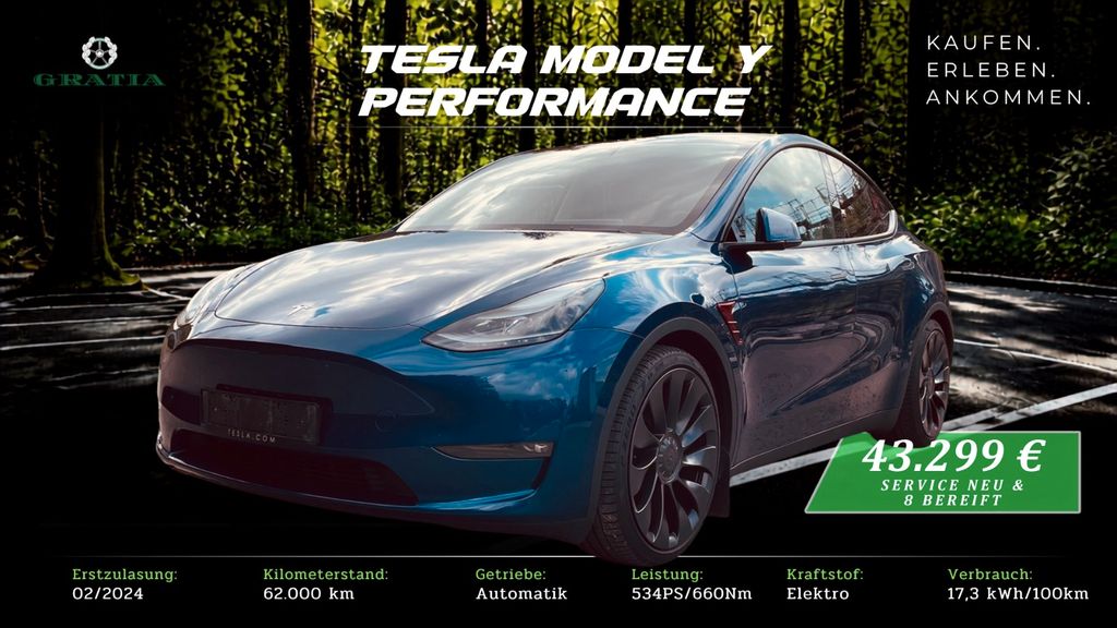 Bild des Angebotes Tesla Model Y-Performance-8Fach Bereift