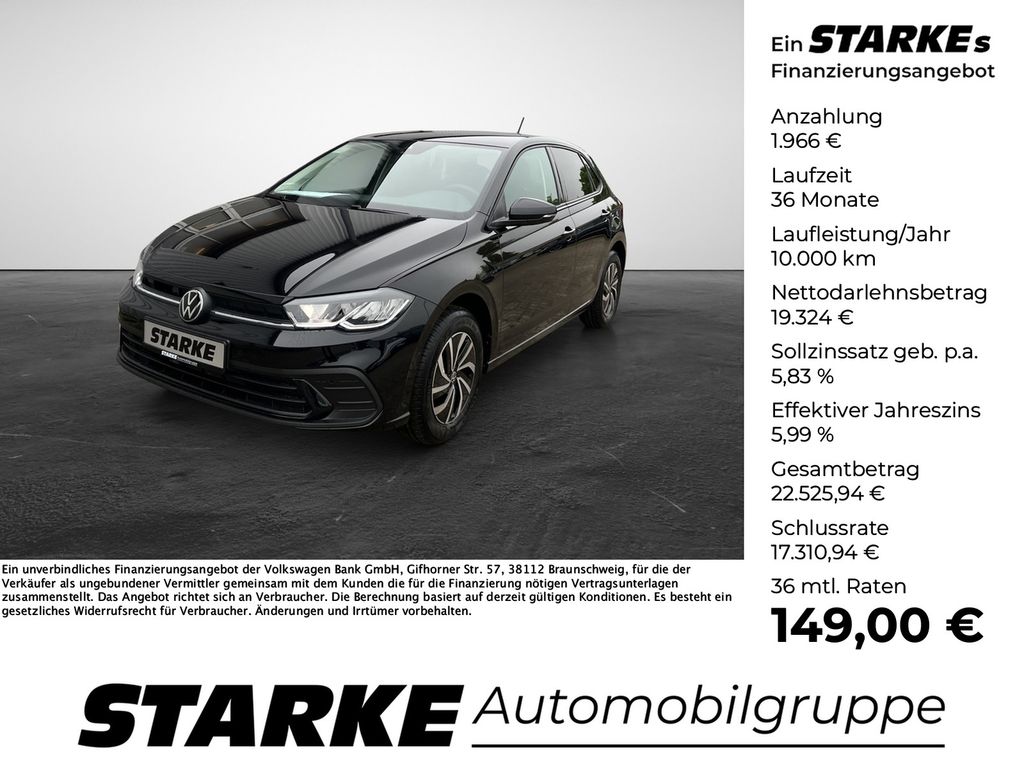 Bild des Angebotes Volkswagen Polo 1.0 TSI DSG Life  LED Kamera PDC LM Tempo K