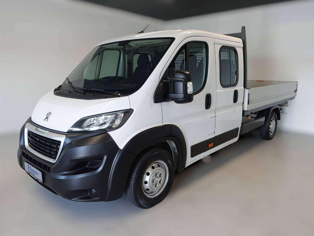 Bild des Angebotes Peugeot Boxer 435 L4 BlueHDi 140 AHK Klima 7 Sitz Pritsc