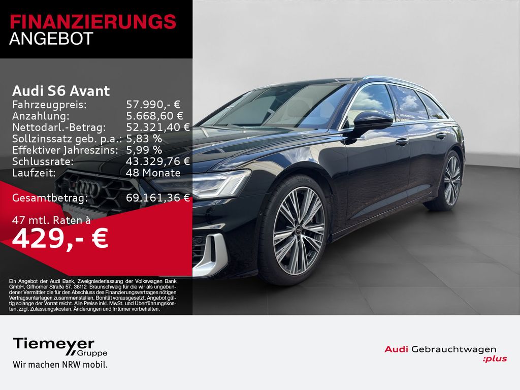 Bild des Angebotes Audi S6 Avant TDI Q AHK STDHZG eKLAPPE NAVI+ PDC