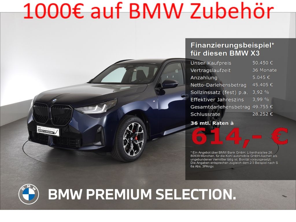 Bild des Angebotes BMW X3 20d xDrive M Sport Pro Iconic Glow Anhängerku