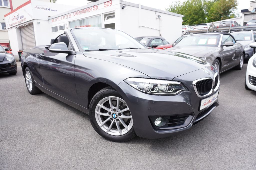 Bild des Angebotes BMW 218i Cabrio Advantage*Navi*LED*Teillder*GARANTIE