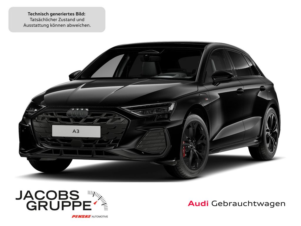 Bild des Angebotes Audi A3 Sportback 45TFSIe 2xS line Black+/HuD/Matrix/