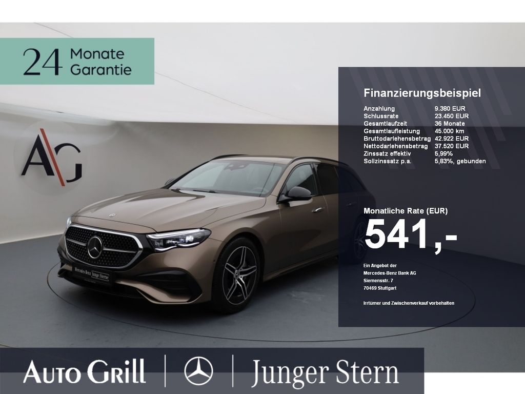 Bild des Angebotes Mercedes-Benz E 220 T d AMG Night Edition Anhängevorrichtung