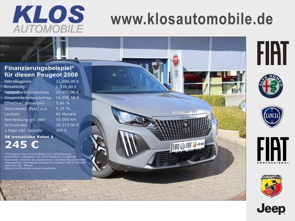 Bild des Angebotes Peugeot 2008 ALLURE PureTech 1.2 100 PS MT6 SICHT ASSIST