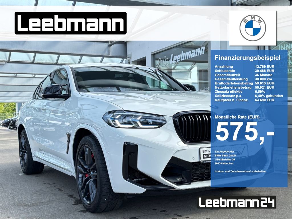 Bild des Angebotes BMW X4 M Competition GSD/ACC/HUD GARANTIE bis 08/29