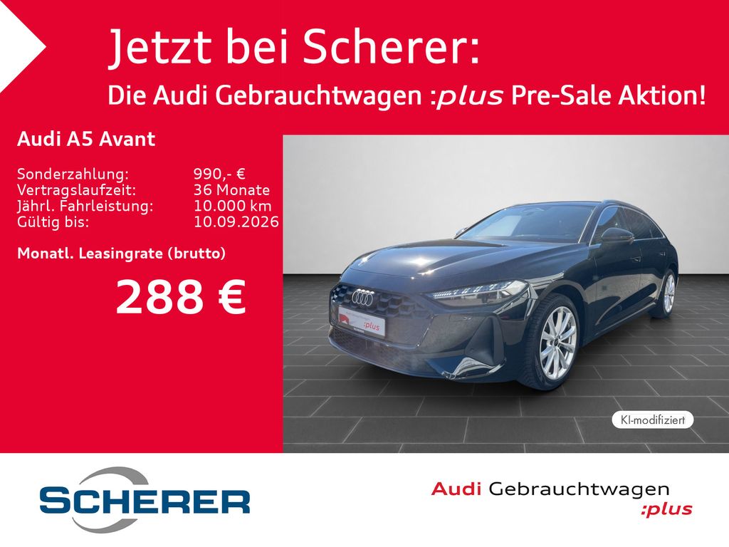 Bild des Angebotes Audi A5 Avant TFSI S tronic AHK MATRIX 360°KAMERA MEM