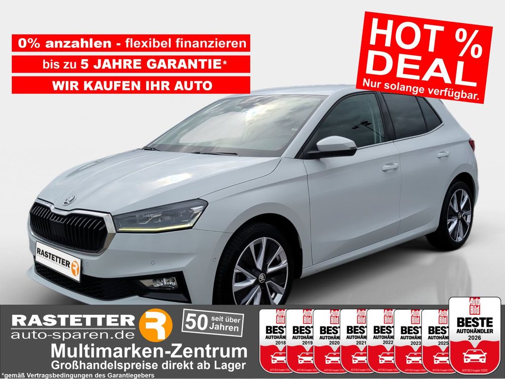 Bild des Angebotes Skoda Fabia 1.0 TSI Style Navi+Kamera+ACC+LED+Keyless