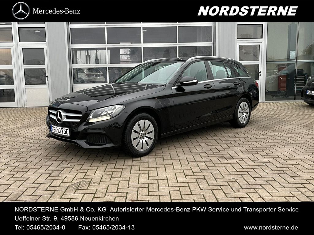 Bild des Angebotes Mercedes-Benz C 220 T-Modell AUTOMATIK+LEDER+NAVI+SCHECKHEFT