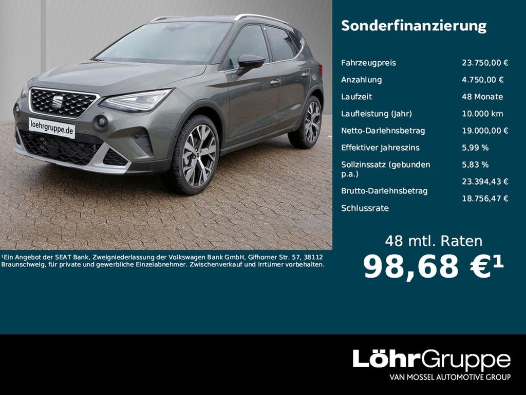 Bild des Angebotes Seat Arona Xperience Pro TFSI UPE 37.995 per sofort