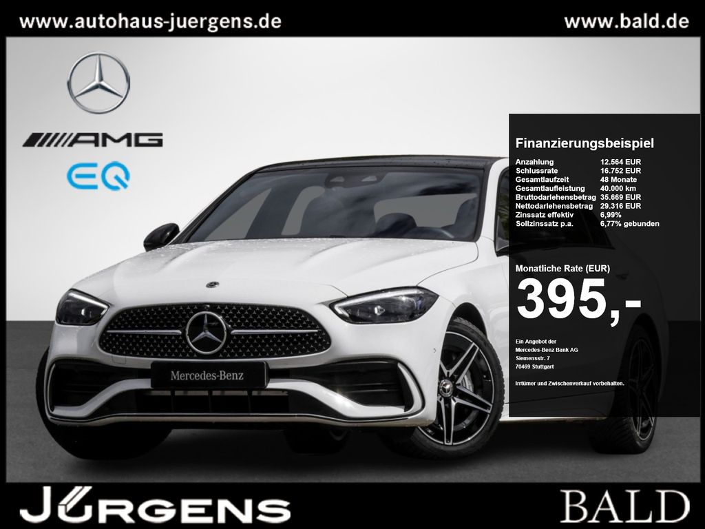 Bild des Angebotes Mercedes-Benz C 180 AMG-Sport/Pano/Burm/DIGITAL/360/Distr/Memo