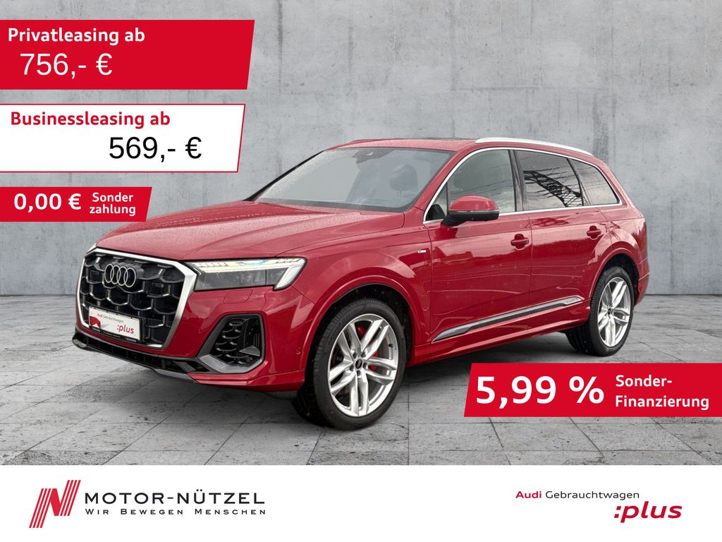 Bild des Angebotes Audi Q7 55 TFSI QU S-LINE MATRIX+HuD+B&O+AIR+AHK+PANO