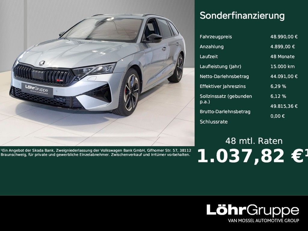 Bild des Angebotes Skoda Octavia Combi RS 2.0 TSI UPE 58.240 AHK Pano 18"