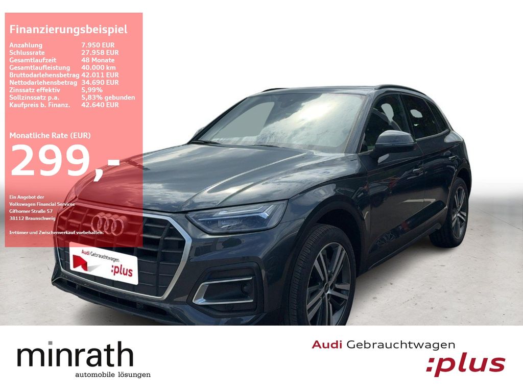 Audi Q5 40 TDI Q APP+AHK+PANO+VIRT+ACC+LED+NAVI