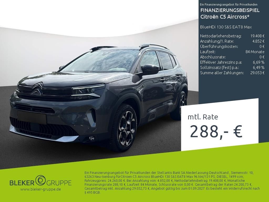 Bild des Angebotes Citroën C5 Aircross BlueHDi 130 S&S EAT8 Max