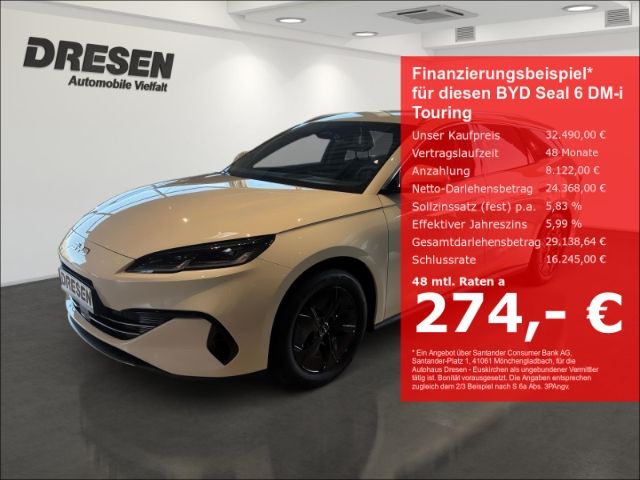 Bild des Angebotes BYD Seal 6 DM-i Touring 1.5 Boost/Rückfahrkamera/Led
