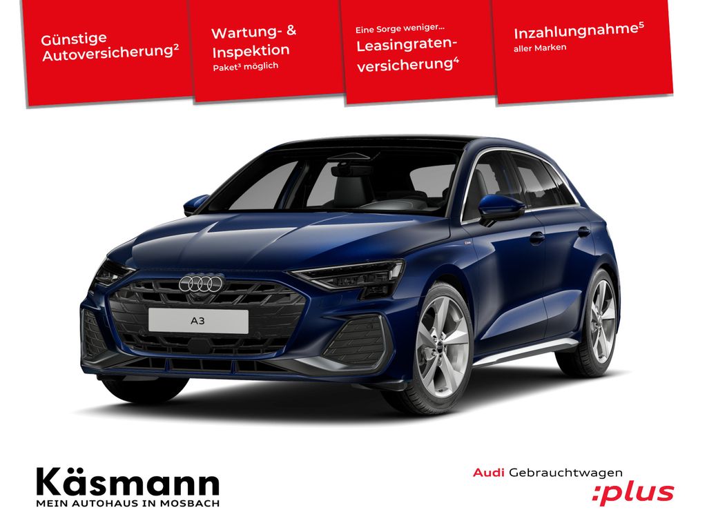 Bild des Angebotes Audi A3 Sportback S line TDI MATRIX PANO 360 SONOS