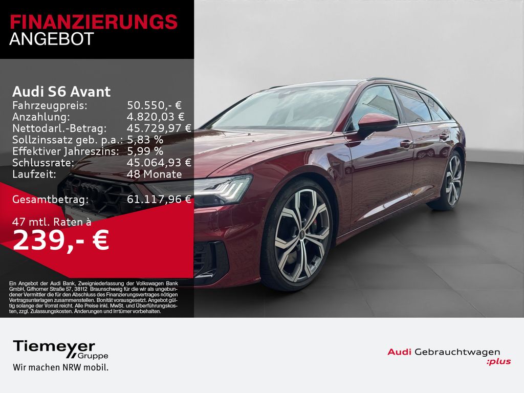 Bild des Angebotes Audi S6 Avant TDI Q LM21 B&O PANO