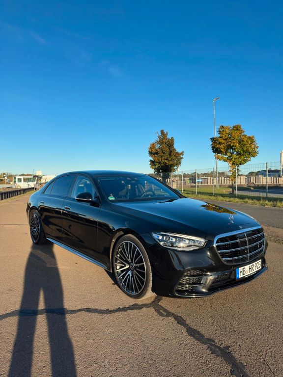 Bild des Angebotes Mercedes-Benz S 400 d 4MATIC L - HA-Lenkung, Massage, Sandheiz